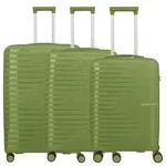 Pacific - 4-Rollen-Trolley Set 3tlg. (blue) - Olive