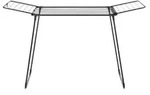 Brabantia 232404, W&auml;schest&auml;nder, Stahl, Schwarz, 18 m, 1589 mm, 587 mm -...