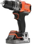 Black&Decker Akku-Bohrschrauber BCD382D1XC 2Ah 18V - Orange