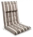 Beautissu Premium Hochlehner Auflage Kopfpolster Sun Sun-HL, 120x50cm, Wei&szlig; -