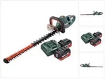 Metabo HS 18 LTX BL 65 Akku Heckenschere 18 V 60 cm Brushless + 2x Akku 10,0 Ah +
