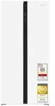 Exquisit Side-by-Side K&uuml;hlschrank | 372 l Nutzinhalt (230/142 l), E, 267...