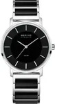 Bering 19535-742 Damenuhr Ceramic Solar 35mm 3ATM - Schwarz