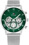 Betrachten Tommy Hilfiger ty558880 - Silber/Gr&uuml;n