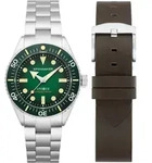 Spinnaker SP-5097-44 Herrenuhr Spence Automatik Diver 40mm 30ATM - Silber