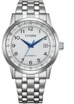 Citizen NJ0210-56A Uhr Herrenuhr Edelstahl Datum silber - Silber