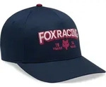 FOX Bold Flexfit Kappe, dunkelblau, S/M - Dunkelblau - S/M