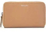 Tamaris TAS Amanda Geldb&ouml;rse Leder 16 cm - Beige