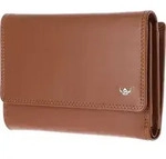 Golden Head Polo Geldb&ouml;rse RFID Schutz Leder 14 cm - Braun