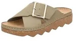 Rohde Damen Pantolette aus Nubukleder mit Plateausohle Alassio 6220, Gr&ouml;&szlig;e:37...