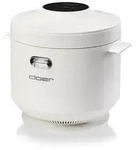 Cloer Reiskocher 6831 mit 1 Liter Fassungsverm&ouml;gen, Dampfaufsatz und
