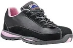Portwest FW39 Steelite Damen-Sicherheitsschuh S1P HRO Black/Pink Gr. 36 - 36