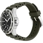Emporio Armani WORLD EXPLORER Herrenuhr 42 cm - Silber - Gr&uuml;n