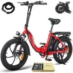 E-bike klapprad 20 Zoll Rostfreie Aluminiumlegierung Wasserdicht IP54 36 V 18 Ah 648