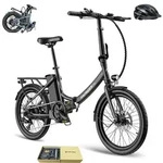 City E-Bike 20 Zoll 155 - 195 cm 36 V bis zu 110 - 130 km Wasserdicht IPX5 Pedelec 7