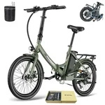 E-Bike 20" 155 - 195 cm Rostfreie Aluminiumlegierung 36 V 16,75 Ah 603 Wh bis zu 110