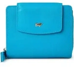 Braun B&uuml;ffel Joy Geldb&ouml;rse RFID Schutz Leder 12 cm - Blau