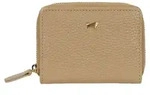 Minigeldb&ouml;rse ASTI Mini RV-Geldb&ouml;rse 5 Kartenf&auml;cher beige Damen - Leder -...