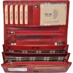 Benthill Portemonnaie Damen Leder - Hochwertige weiche Vintage EchtLeder Damen
