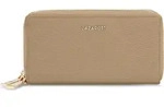 Lazarotti Geldb&ouml;rse Bologna Leather Double Zip Around Wallet Sand beige - Beige