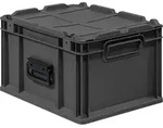 Eurobox NextGen Portable Germany | HxBxT 23,5x30x40cm | 20 Liter | Schwarz 