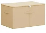 vidaXL Aufbewahrungsbox 24 pcs Creme 60 x 43 x 35 cm Vliesstoff - Creme