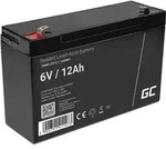 Green Cell&reg; AGM 6V 12Ah Akku VRLA Blei-Batterie Bleiakku Ersatzakku Gelakku