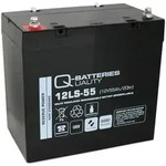 Q-Batteries 12LS-55 / 12V - 55Ah Blei Akku Standard-Typ AGM VRLA 10 Jahres Typ