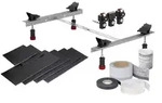 MEPA Badewannen-Set Wsuni 3S+ f&uuml;r Stahlbadewannen - Schwarz