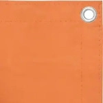 vidaXL Balkon-Sichtschutz Orange 90x300 cm Oxford-Gewebe - Orange