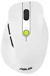 ASUS MD105 MOUSE/VT-GN, rechts, RF Wireless + Bluetooth, 2400 DPI, Wei&szlig;, Gr&uuml;n -