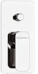 Sapho SPY Unterputz-Duscharmatur, 2 Wege, Chrom