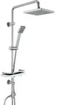 JOHO Regendusche Duschset ohne Armatur, Edelstahl Duschsystem mit Ablage,...