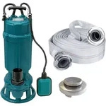 IBO Tauchpumpe Furiatka 750 230V mit 30m Schlauch und 2" Kupplung