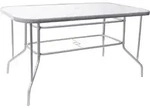 Linder Exclusiv Gartentisch MILANO MC33083 110x70 cm - Grau