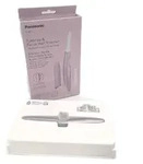 Panasonic ES-WF71-V503, Ohr, Augenbraue, Schnurrbart, Pink, Wei&szlig;, Edelstahl, Akku,