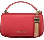 Elegante Rote Damentasche mit Griff & Kontrastdetails - Vielseitig & Chic