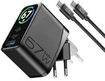 Cellularline PowerView IQ Kit ACH 67W 67W Netzladeger&auml;t-Kit mit smartem...