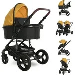 Lorelli Boston Kinderwagen 2-in-1 &ndash; Babywanne & Sportsitz, verstellbar, gro&szlig;e