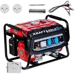 KRAFT&DELE | Einphasiger Generator, 3000W, 12/230V, Notstromaggregat, Stromerzeuger