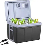 AREBOS 40L K&uuml;hlbox | K&uuml;hlen & Warmhalten | 12/230V Auto & Steckdose - Grau