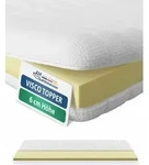 AM Qualit&auml;tsmatratzen | Basic Visco Topper | 160x200 cm| 6 cm hoch |...