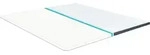 vidaXL Boxspringbett-Matratzenauflage 200 x 160 x 5 cm Mittelweich - Grau/Wei&szlig;