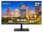 Monitor Nilox NXM272K1204 27" Quad HD 120Hz IPS Tiempo de respuesta 4 ms