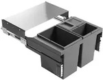 Hailo 3610961 AS Cargo Soft short 600 20/10/10/D dunkelgrau mit 40 (20+2x10)...