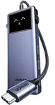 Ugreen CM888 Uno USB-C Hub, 7in1, USB-C 3.2 Gen1, PD 85W, HDMI, USB 3.0 - Grau