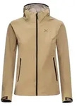 MONTURA Shelter wasserdichte Damen Outdoor Jacke mit Kapuze beige S - Beige - S