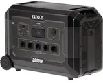 Powerstation 3600W, 3072Wh, 5x230V, 6xUSB, 2x12V Solargenarator