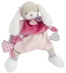 DOUDOU UND UNTERNEHMEN Toopi der Hund - Puppet Girl - Rosa