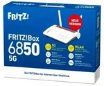 FRITZ!Box 6850 5G v2 - Wei&szlig;/Rot